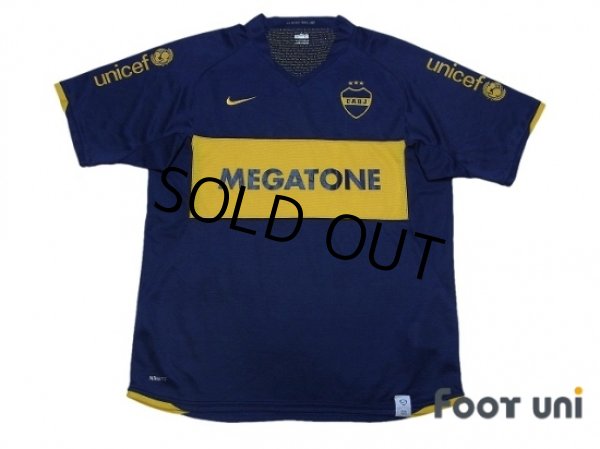 Photo1: Boca Juniors 2007-2008 Home Shirt (1)