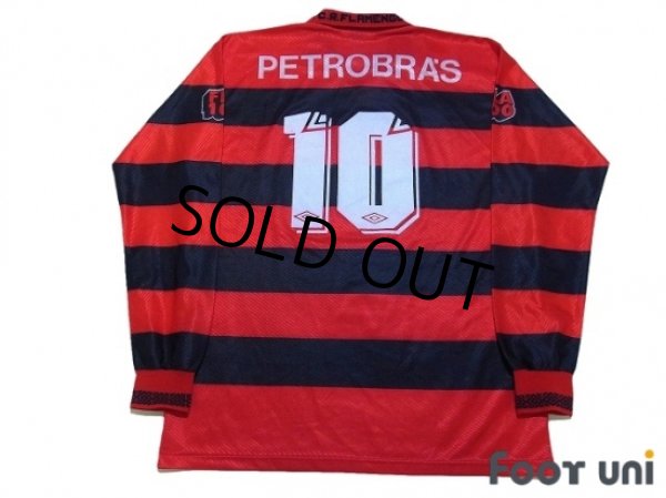 Photo2: Flamengo 1994 Centenario Home L/S Shirt #10 (2)