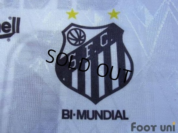 Photo6: Santos 1996 Home L/S Shirt #10 (6)