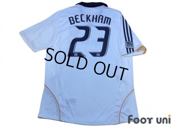 Photo2: LA Galaxy 2008-2009 Home Shirt #23 Beckham MLS Patch/Badge (2)