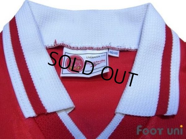 Photo5: Liverpool 1996-1998 Home Long Sleeve Shirt #15 Berger The F.A. Premier League Patch/Badge (5)