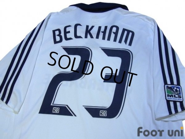 Photo4: LA Galaxy 2008-2009 Home Shirt #23 Beckham MLS Patch/Badge (4)