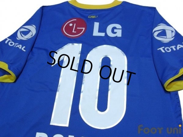 Photo4: Boca Juniors 2010-2011 Home Shirt #10 Roman Riquelme (4)