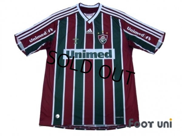 Photo1: Fluminense 2009-2010 Home Shirt #10 (1)