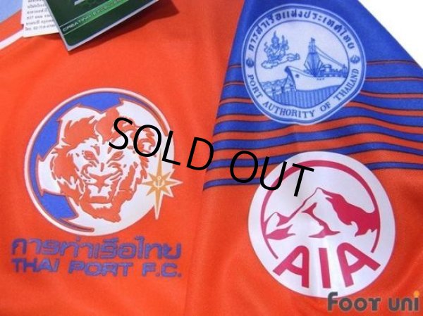 Photo5: Thai Port FC 2012 Home Shirt w/tags (5)