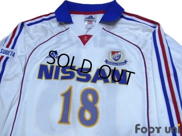 Photo3: Yokohama F・Marinos 1999-2000 Away L/S Shirt #18 (3)