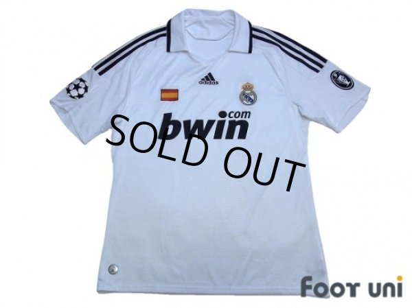 Photo1: Real Madrid 2008-2009 Home Shirt Champions League Trophy Patch/Badge Champions League Patch/Badge (1)