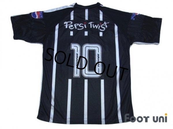 Photo2: Corinthians 2002-2003 Away Shirt #10 (2)