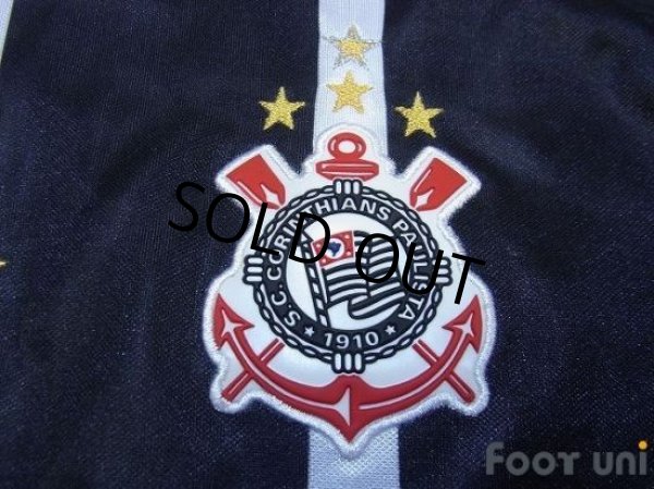 Photo6: Corinthians 2002-2003 Away Shirt #10 (6)