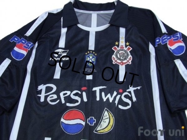 Photo3: Corinthians 2002-2003 Away Shirt #10 (3)