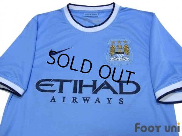 Photo3: Manchester City 2013-2014 Home Shirt (3)