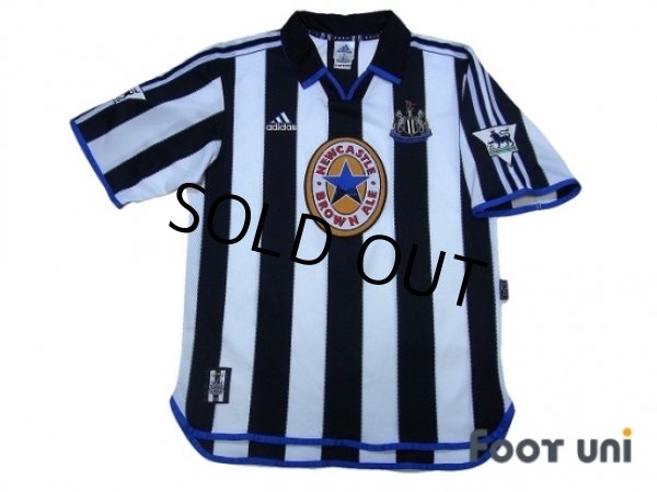 Photo1: Newcastle 1999-2000 Home Shirt #9 Shearer The F.A. Premier League Patch/Badge (1)
