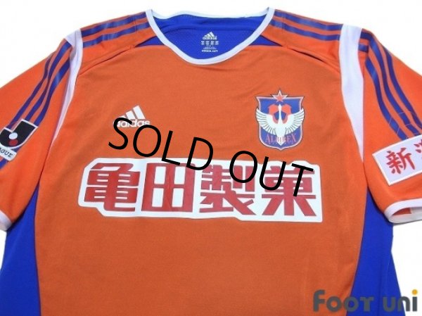 Photo3: Albirex Niigata 2005-2006 Home Authentic Shirt (3)