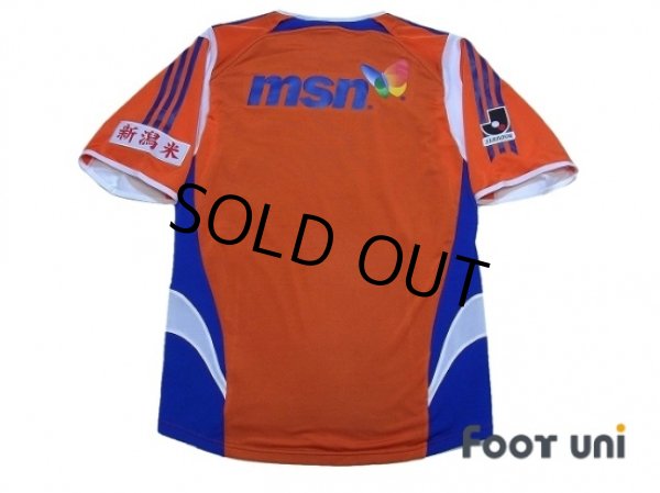 Photo2: Albirex Niigata 2005-2006 Home Authentic Shirt (2)