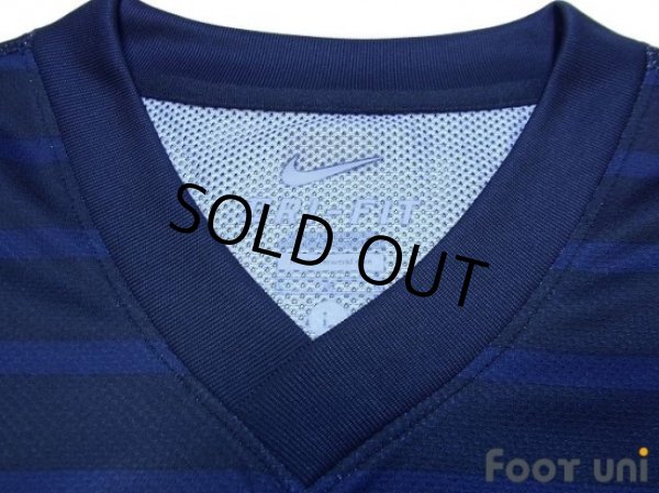 Photo4: Atletico Madrid 2011-2012 Away Authentic L/S Shirt (4)