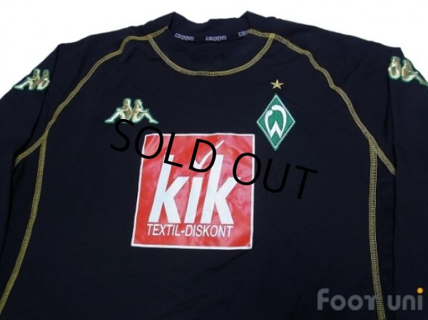 Photo3: Werder Bremen 2004-2005 3rd Long Sleeve Shirt w/tags (3)