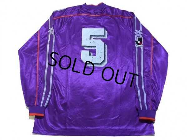 Photo2: Sanfrecce Hiroshima 2000-2002 Home Long Sleeve Shirt #5 (2)