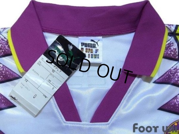 Photo5: Kyoto Purple Sanga 1996 Away Cup Shirt #15 2002 FIFA World Cup Japan Patch/Badge w/tags (5)