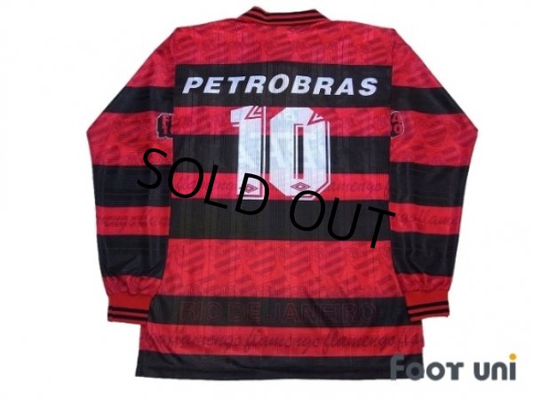 Flamengo 1995 Centenario Home Long Sleeve Shirt #10 - Online