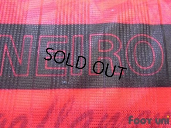 Photo7: Flamengo 1995 Centenario Home Long Sleeve Shirt #10 (7)