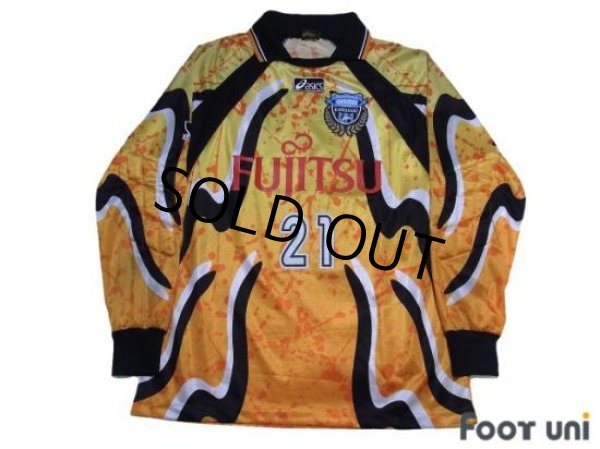 Photo1: Kawasaki Frontale 2000 GK Long Sleeve Shirt #21 (1)