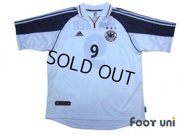 Photo1: Germany Euro 2000 Home Shirt #9 Jancker w/tags (1)