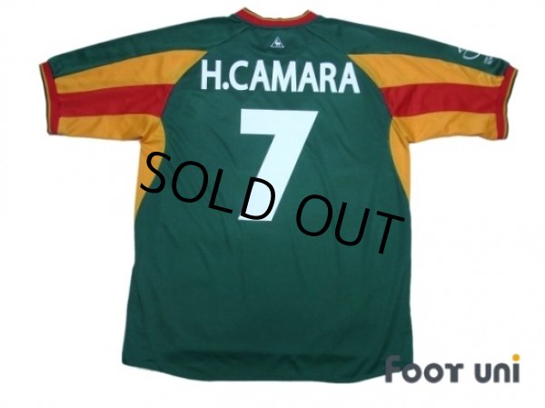 Photo2: Senegal 2002 Away Shirt #7 Henri Camara Korea Japan FIFA World Cup 2002 Patch/Badge (2)
