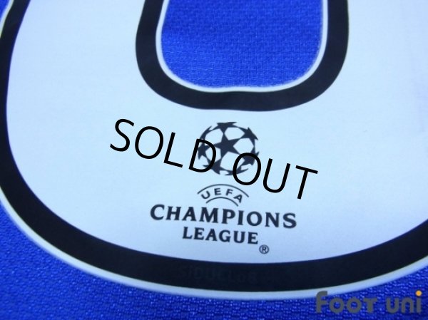Photo6: Chelsea 2008-2009 Home Authentic Long Sleeve Shirt #26 Terry Champions League Patch/Badge (6)