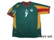 Photo1: Senegal 2002 Away Shirt #7 Henri Camara Korea Japan FIFA World Cup 2002 Patch/Badge (1)