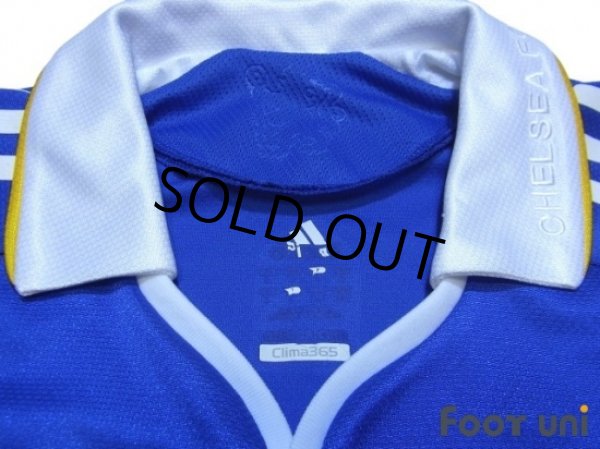 Photo5: Chelsea 2008-2009 Home Authentic Long Sleeve Shirt #26 Terry Champions League Patch/Badge (5)