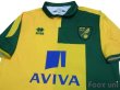 Photo3: Norwich City FC 2015-2016 Home Shirt (3)