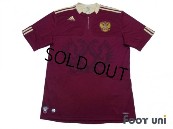 Photo1: Russia 2009 Home Shirt (1)