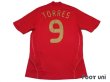 Photo2: Spain Euro 2008 Home Shirt #9 Torres w/tags (2)