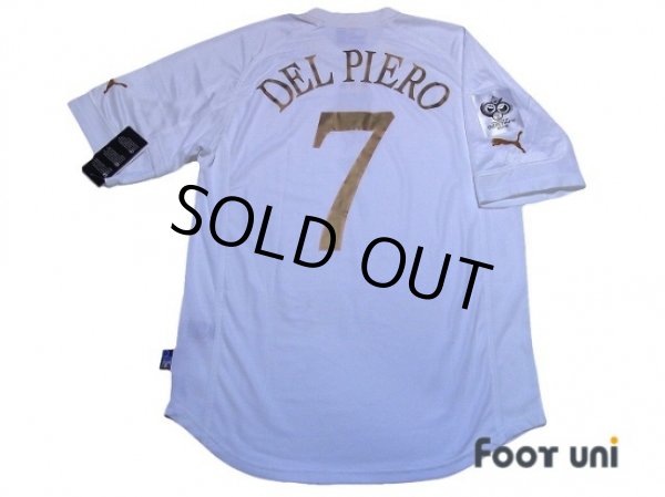 Photo2: Italy 2004 Away Shirt #7 Del Piero (2)