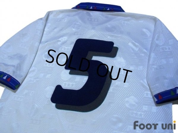 Photo4: Italy 1994 Away Shirt #5 (4)