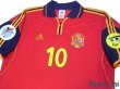 Photo3: Spain Euro 2010 Home Shirt #10 Raul UEFA Euro 2000 Patch Fair Play Patch (3)