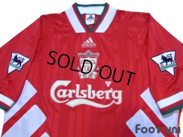 Photo3: Liverpool 1994-1996 Home Shirt #9 Ian Rush The F.A. Premier League Patch/Badge (3)