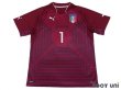 Photo1: Italy 2014 Shirt GK #1 Buffon (1)