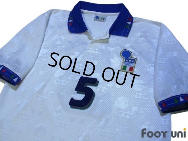 Photo3: Italy 1994 Away Shirt #5 (3)