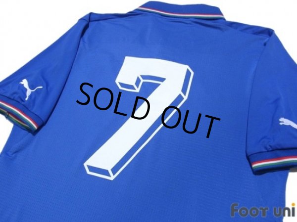 Photo4: Italy 2012 Home Shirt #7 (4)
