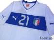 Photo3: Italy 2012 Away Shirt #21 Pirlo (3)