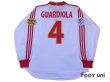 Photo2: Spain Euro 2000 3rd Long Sleeve Shirt #4 Guardiola UEFA Euro 2000 Patch + Fair Play Patch w/tags (2)