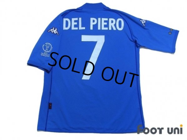 Italy 2000 Home Shirt #7 Del Piero - Online Store From