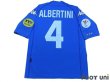 Photo2: Italy Euro 2000 Home Shirt #4 Albertini UEFA Fair Play Patch (2)