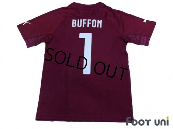 Photo2: Italy 2014 GK Shirt #1 Buffon (2)