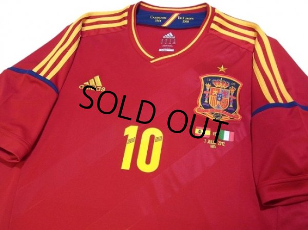 Photo3: Spain 2012 Home Shirt #10 Fabregas w/tags (3)