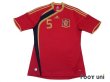 Photo1: Spain 2009 Home Shirt #5 Puyol (1)