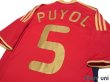 Photo4: Spain 2009 Home Shirt #5 Puyol (4)