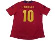 Photo2: Spain 2012 Home Shirt #10 Fabregas w/tags (2)