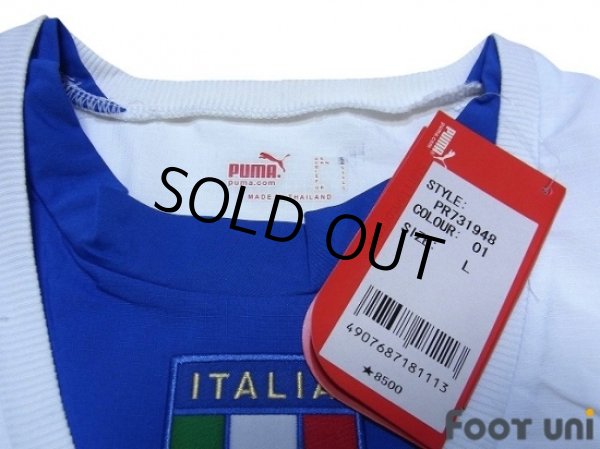 Photo5: Italy 2006 Away Shirt #21 Pirlo (5)